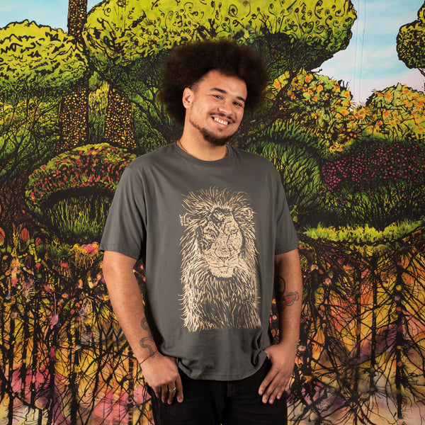 Organic cotton t-shirt "Lion"